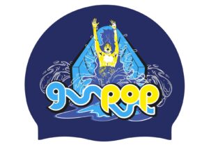 Bonnet bleue Bonnet de bain